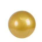 2 Pack 24" Inflatable Gold Decorative Balls - Round Vinyl Pool and Party Balls, Lightweight & Fun - Bell Racket Store