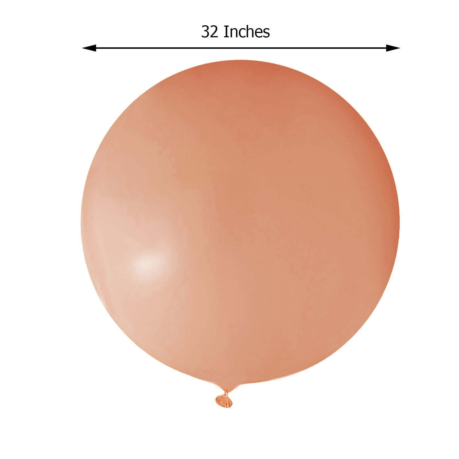 2 Pack 32" Large Matte Pastel Natural Helium or Air Latex Balloons - Bell Racket Store