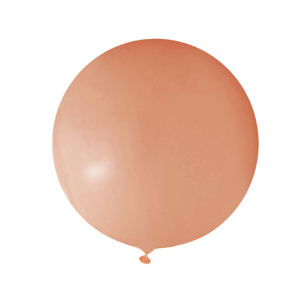 2 Pack 32" Large Matte Pastel Natural Helium or Air Latex Balloons - Bell Racket Store