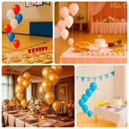 2 - Pack 3ft Floating Balloon Floor Stand Kit â€“ White Spiral Balloon Holder with Round Base for Party Decorations - Bell Racket Store