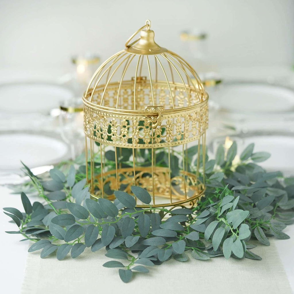 2 Pack 6ft Green Artificial Honey Locust Leaf Garland, Flexible Vine