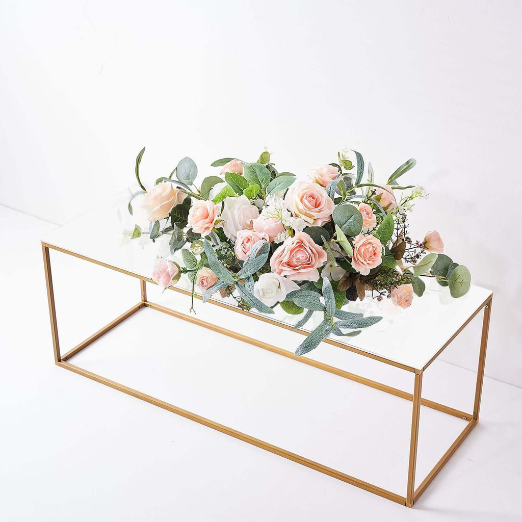 2-Pack Acrylic Plexiglass Sheets Rectangular Side Plates White - Protective Film Coating 32"x11"