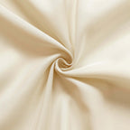 2 Pack Beige Polyester Event Curtain Drapes, 10ftx8ft Backdrop Event Panels With Rod Pockets 130 GSM - Bell Racket Store