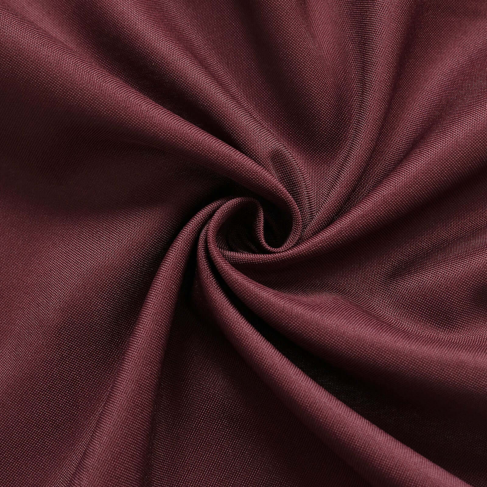 2 Pack Burgundy Polyester Event Curtain Drapes, 10ftx8ft Backdrop Event Panels With Rod Pockets 130 GSM - Bell Racket Store