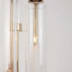 2 - Pack Clear Glass Candelabra Shades Open End Hurricane Design - Sophisticated Table Centerpiece 10" - Bell Racket Store