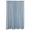 2 Pack Dusty Blue Polyester Event Curtain Drapes, 10ftx8ft Backdrop Event Panels With Rod Pockets 130 GSM - Bell Racket Store