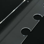 2 - Pack Floating Wine Glass Holder Rack Clear Acrylic Holds 12, Wall Mounted Champagne Flute Stemware Hanging Shelves for Events & Home Bar 21" - Bell Racket Store