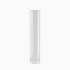 2 - Pack Glass Pillar Hurricane Candle Shades - Clear Chimney Tube with 2.25" Wide Open Ends 14" - Bell Racket Store