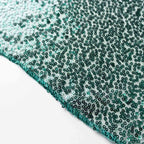 2 Pack Hunter Emerald Green Sequin Event Curtain Drapes with Rod Pockets, Seamless Backdrop Event Panels - 8ftx2ft - Bell Racket Store