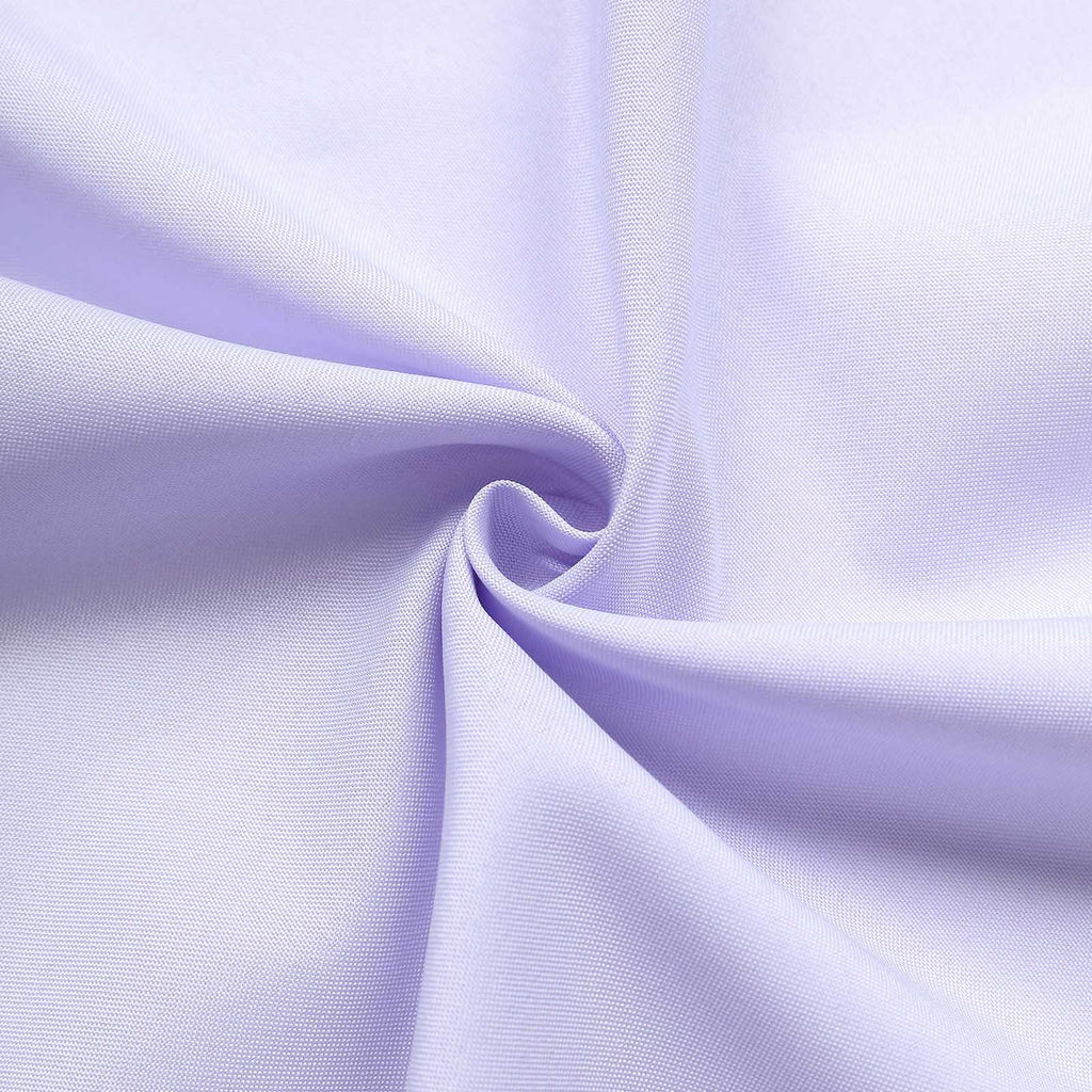 2 Pack Lavender Lilac Polyester Event Curtain Drapes, 10ftx8ft Backdrop Event Panels With Rod Pockets 130 GSM - Bell Racket Store