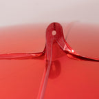 2 - Pack Metallic Red Sphere Balloons, 43" Orbz Mylar Balloons Helium or Air - Filled Party Supplies - Bell Racket Store