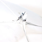 2 - Pack Metallic Silver Sphere Balloons, 43" Orbz Mylar Balloons Helium or Air - Filled Party Supplies - Bell Racket Store