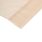 2 Pack Nude Sheer Chiffon Event Curtain Drapes, Durable Flame Resistant Organza Backdrop Event Panels With Rod Pockets - 10ftx10ft - Bell Racket Store