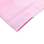 2 Pack Pink Polyester Event Curtain Drapes, 10ftx8ft Backdrop Event Panels With Rod Pockets 130 GSM - Bell Racket Store