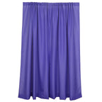 2 Pack Purple Polyester Event Curtain Drapes, 10ftx8ft Backdrop Event Panels With Rod Pockets 130 GSM - Bell Racket Store