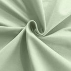 2 Pack Sage Green Scuba Polyester Event Curtain Drapes, Durable Flame Resistant Backdrop Event Panels Wrinkle Free with Rod Pockets - 10ftx10ft - Bell Racket Store