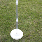 2 Pack White Heart Shaped Plastic Balloon Holder Column, 5ft Balloon Arch Stand Kit with Round Water Fillable Base - Bell Racket Store