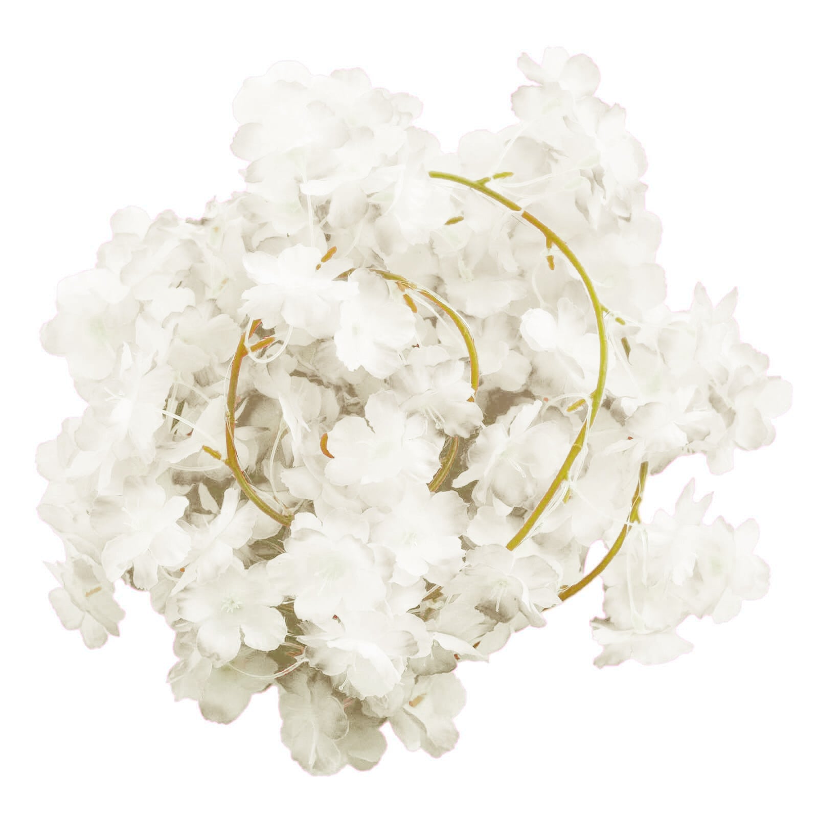 20 LED Garland Fairy String Lights Cherry Blossom Design White Warm White - Battery Operated Party DÃ©cor 6ft - Bell Racket Store