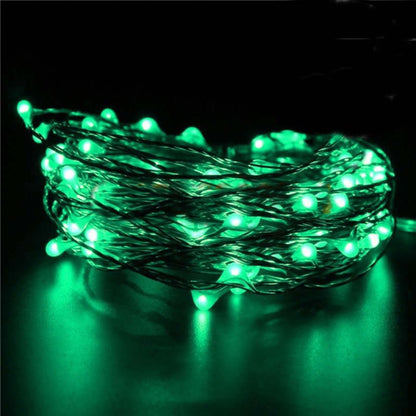 20 LED Micro Fairy String Lights Starry Bright Design Green - Battery Operated Party Accent 90" - NestOCart