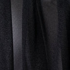 20 - Pack 9ft Sheer Table Runners â€“ Black Shimmer Sheer Drapes, Wrinkle - Free - Bell Racket Store