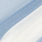 20 - Pack 9ft Sheer Table Runners â€“ Dusty Blue/Ivory Shimmer Sheer Drapes, Wrinkle - Free - Bell Racket Store