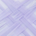 20 - Pack 9ft Sheer Table Runners â€“ Lavender Lilac Shimmer Sheer Drapes, Wrinkle - Free - Bell Racket Store