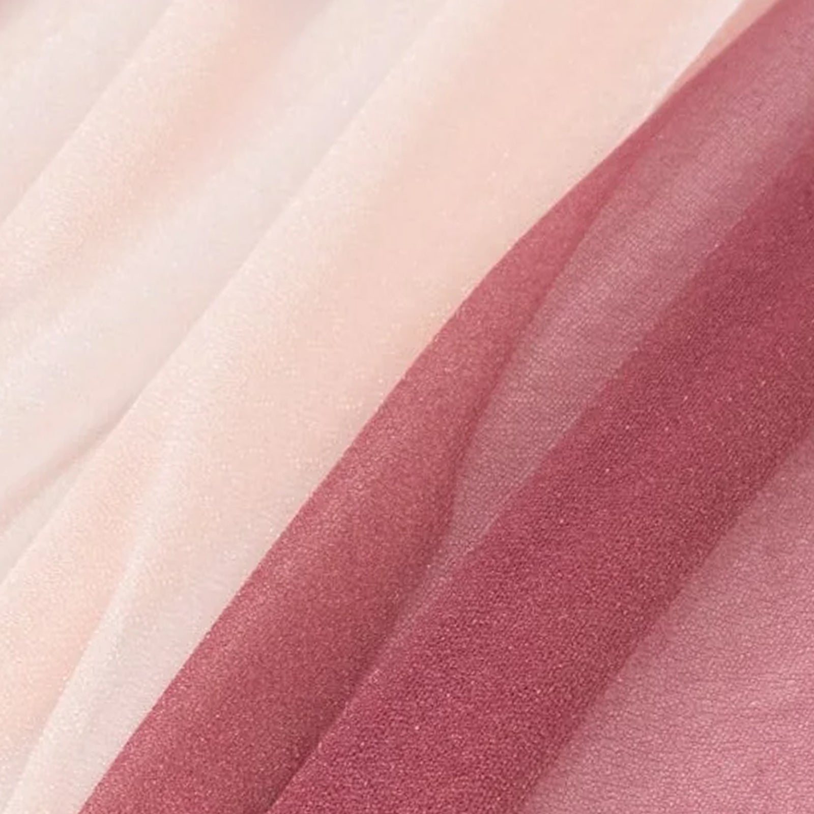 20 - Pack 9ft Sheer Table Runners â€“ Mauve/Blush Shimmer Sheer Drapes, Wrinkle - Free - Bell Racket Store