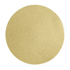 20 - Pack Disposable Table Placemats in Gold Glitter - 210GSM Paper Placemats for Classy Events 13" - Bell Racket Store