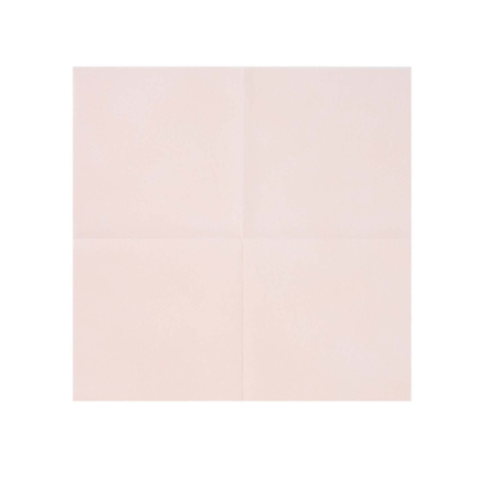 20 Pack Linen - Like Paper 5"x5" Napkins Blush - Highly Absorbent Airlaid Napkins - Bell Racket Store