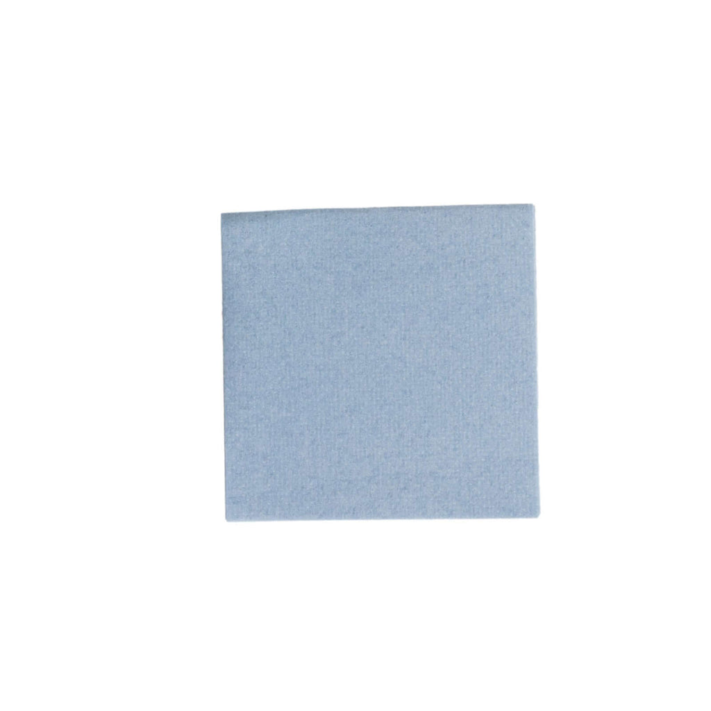 20 Pack Linen - Like Paper 5"x5" Napkins Dusty Blue - Highly Absorbent Airlaid Napkins - Bell Racket Store