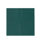 20 Pack Linen - Like Paper 5"x5" Napkins Hunter Emerald Green - Highly Absorbent Airlaid Napkins - Bell Racket Store