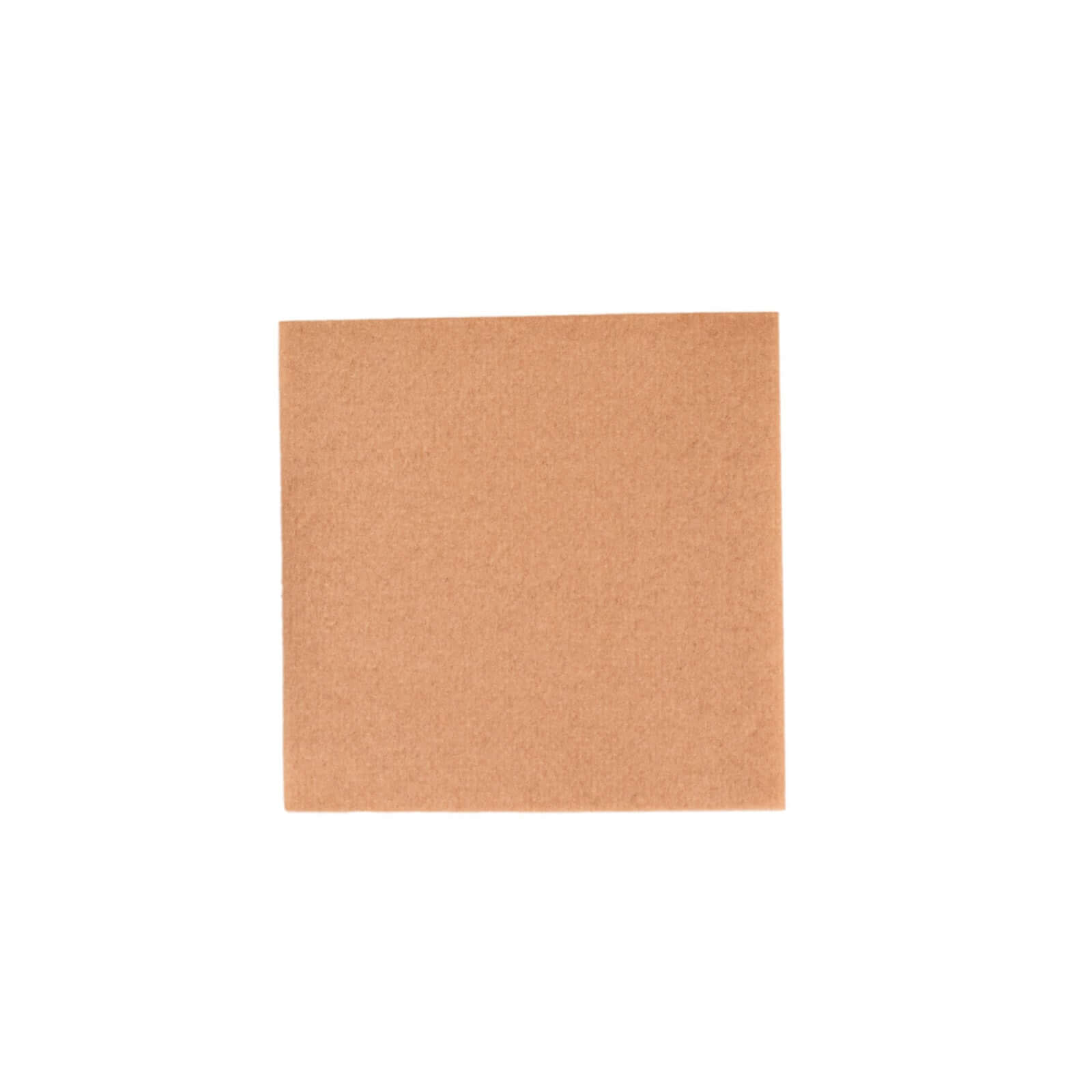 20 Pack Linen - Like Paper 5"x5" Napkins Terracotta (Rust) - Highly Absorbent Airlaid Napkins - Bell Racket Store
