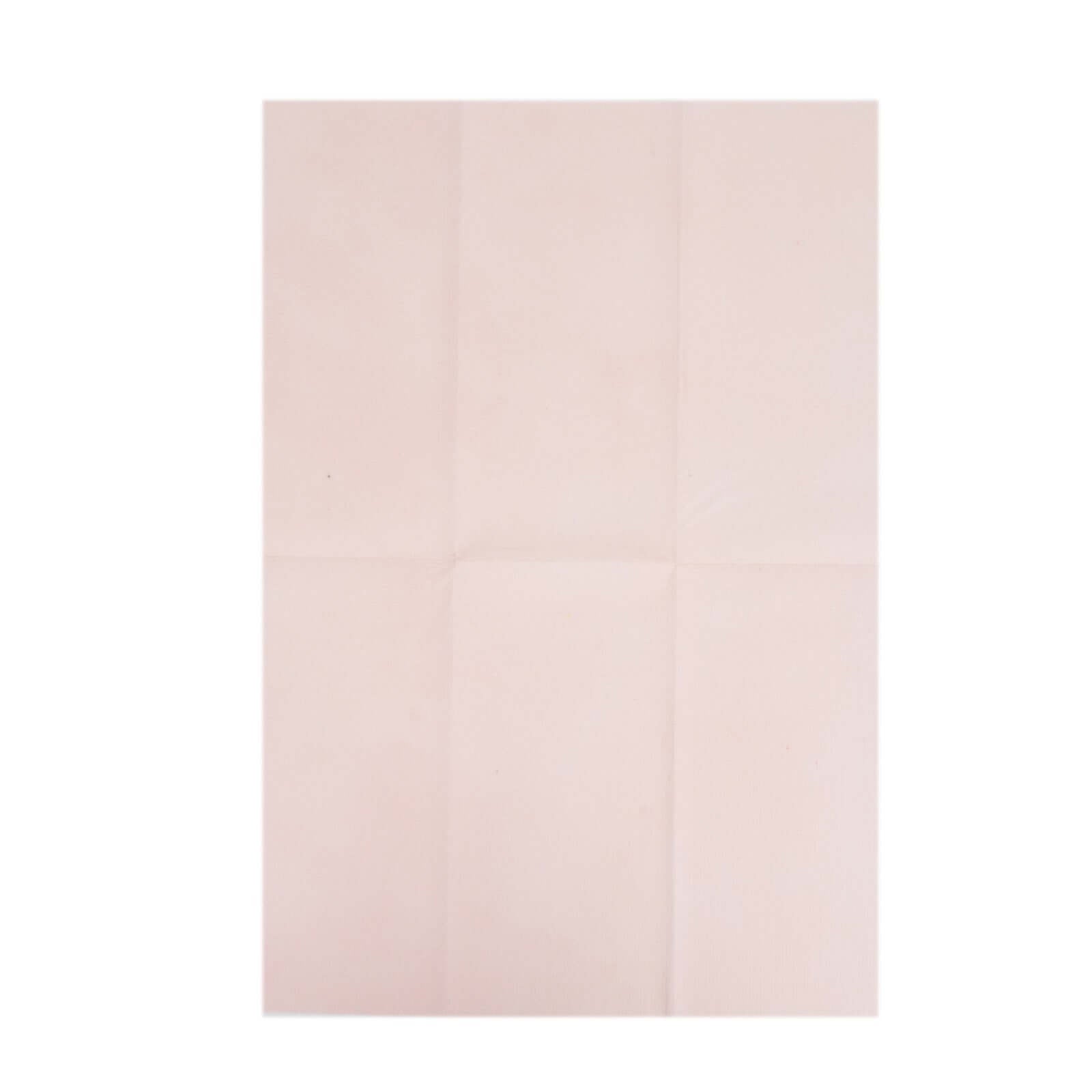 20 Pack Linen - Like Paper 8.5"x4" Napkins Blush - Highly Absorbent & Disposable Airlaid Guest Towels - Bell Racket Store