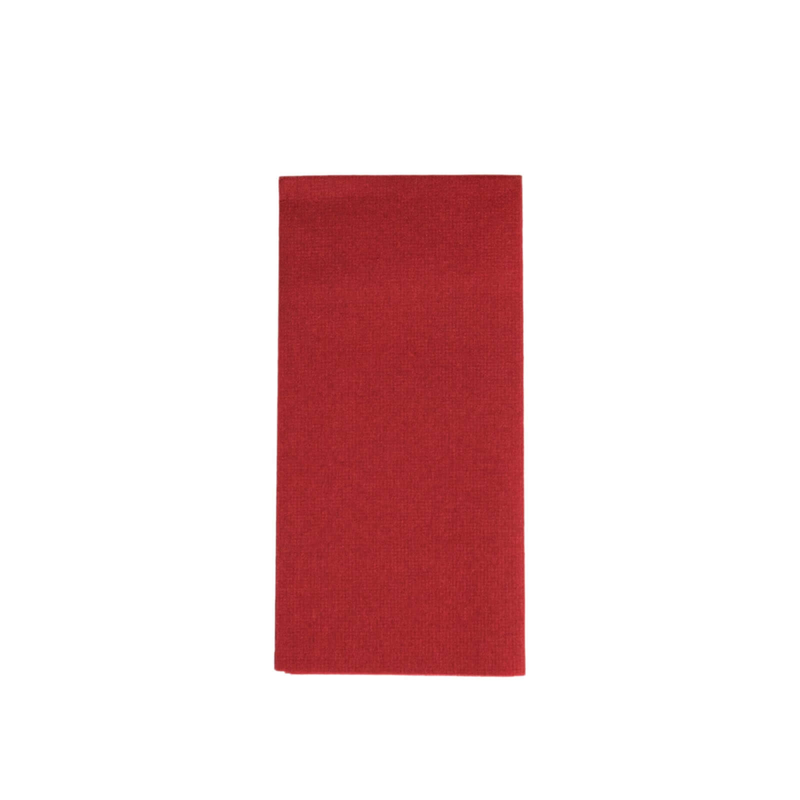 20 Pack Linen - Like Paper 8.5"x4" Napkins Burgundy - Highly Absorbent & Disposable Airlaid Guest Towels - Bell Racket Store