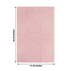 20 Pack Linen - Like Paper 8.5"x4" Napkins Dusty Rose - Highly Absorbent & Disposable Airlaid Guest Towels - Bell Racket Store