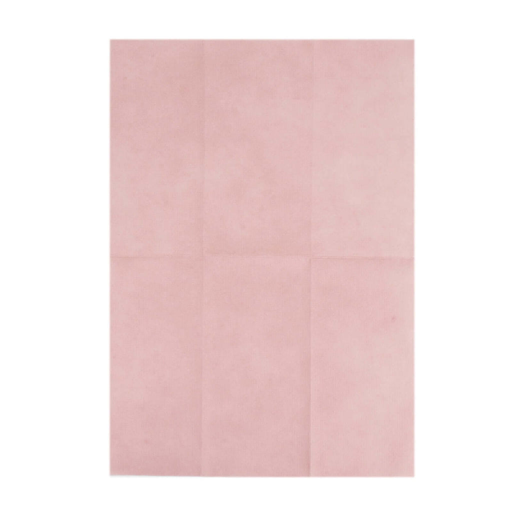 20 Pack Linen - Like Paper 8.5"x4" Napkins Dusty Rose - Highly Absorbent & Disposable Airlaid Guest Towels - Bell Racket Store