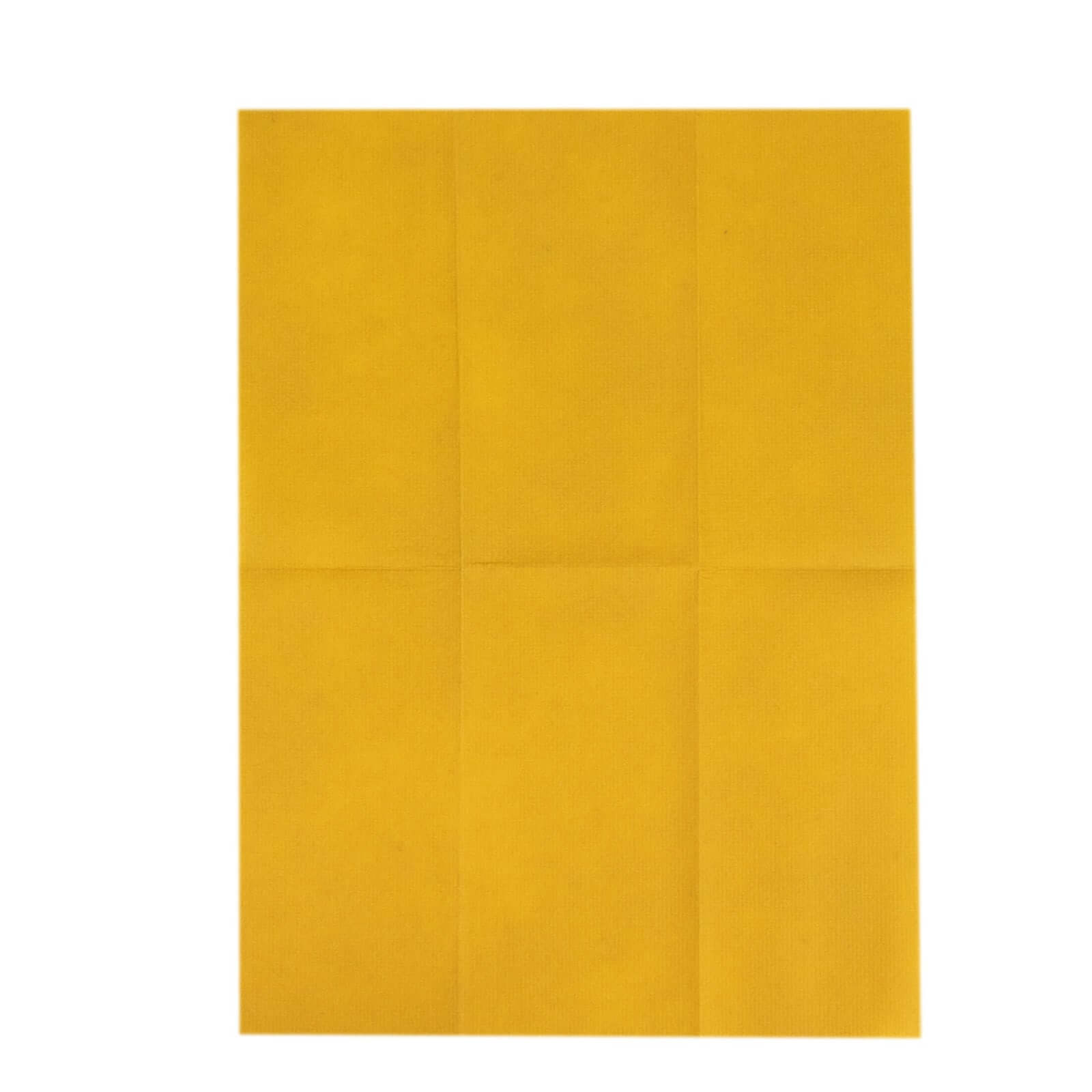 20 Pack Linen - Like Paper 8.5"x4" Napkins Gold - Highly Absorbent & Disposable Airlaid Guest Towels for Special Occasions - Bell Racket Store