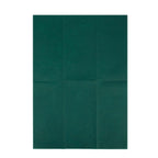 20 Pack Linen - Like Paper 8.5"x4" Napkins Hunter Emerald Green - Highly Absorbent & Disposable Airlaid Guest Towels - Bell Racket Store