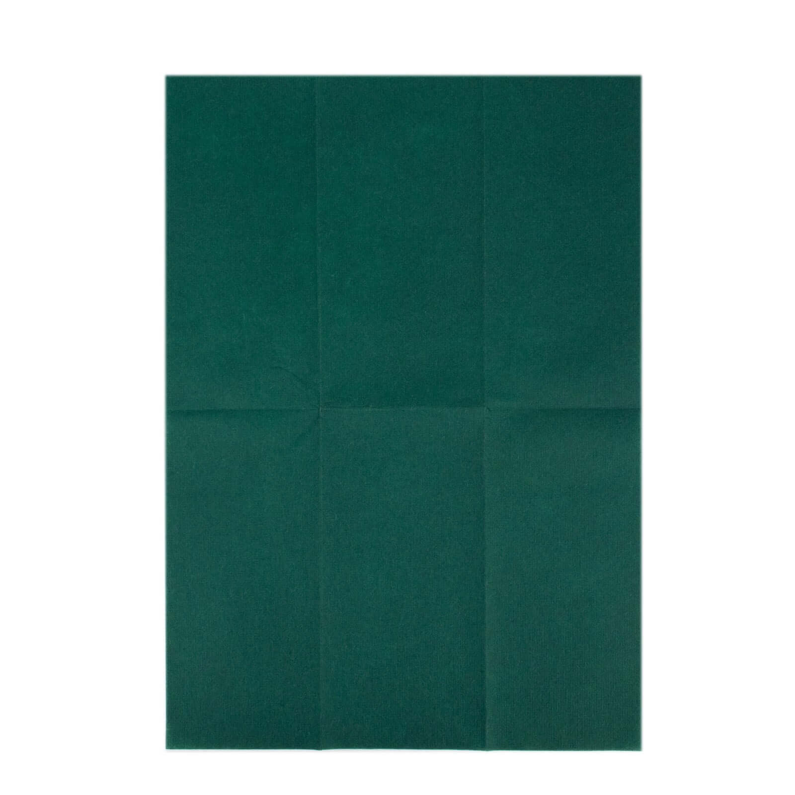 20 Pack Linen - Like Paper 8.5"x4" Napkins Hunter Emerald Green - Highly Absorbent & Disposable Airlaid Guest Towels - Bell Racket Store