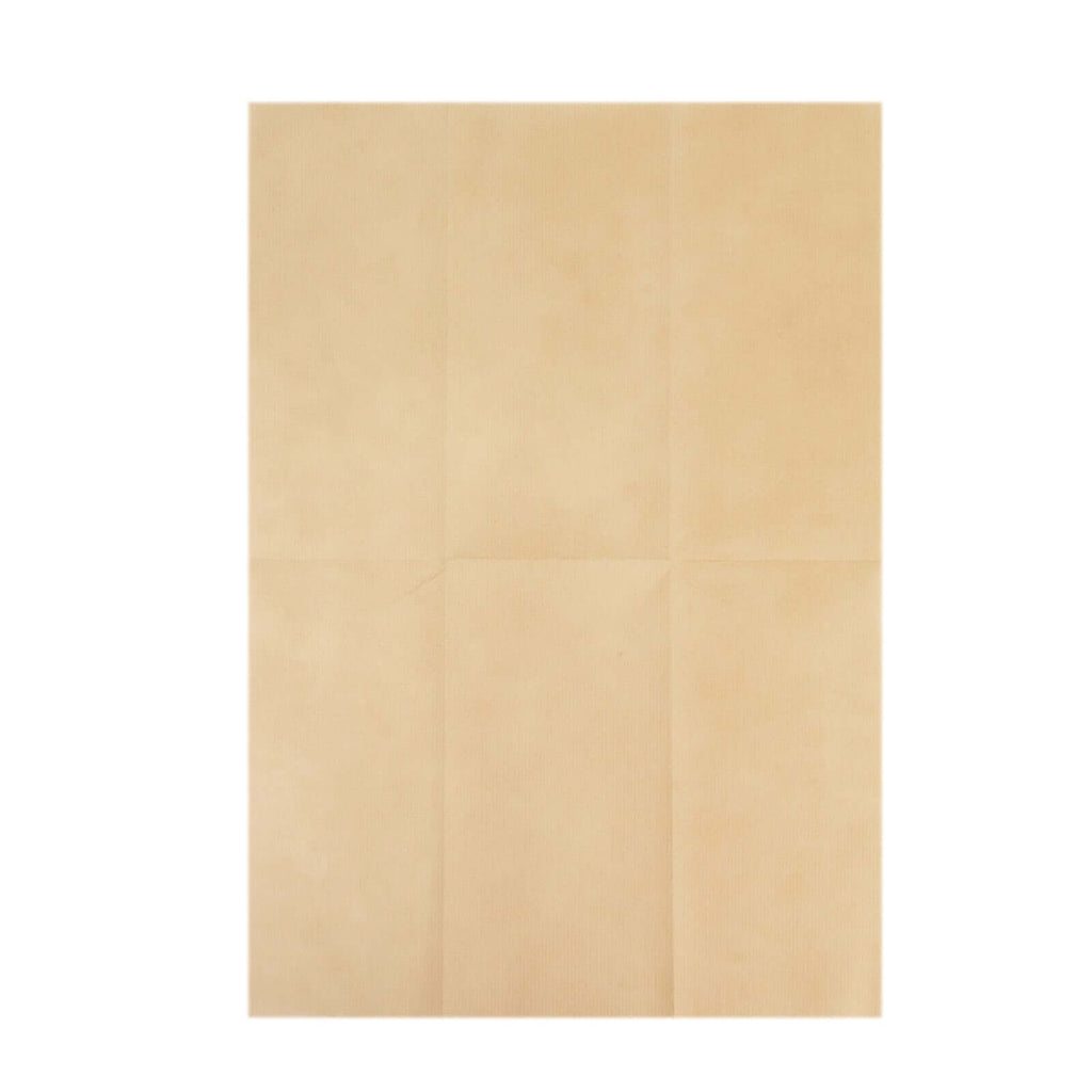 20 Pack Linen - Like Paper 8.5"x4" Napkins Natural - Highly Absorbent & Disposable Airlaid Guest Towels - Bell Racket Store