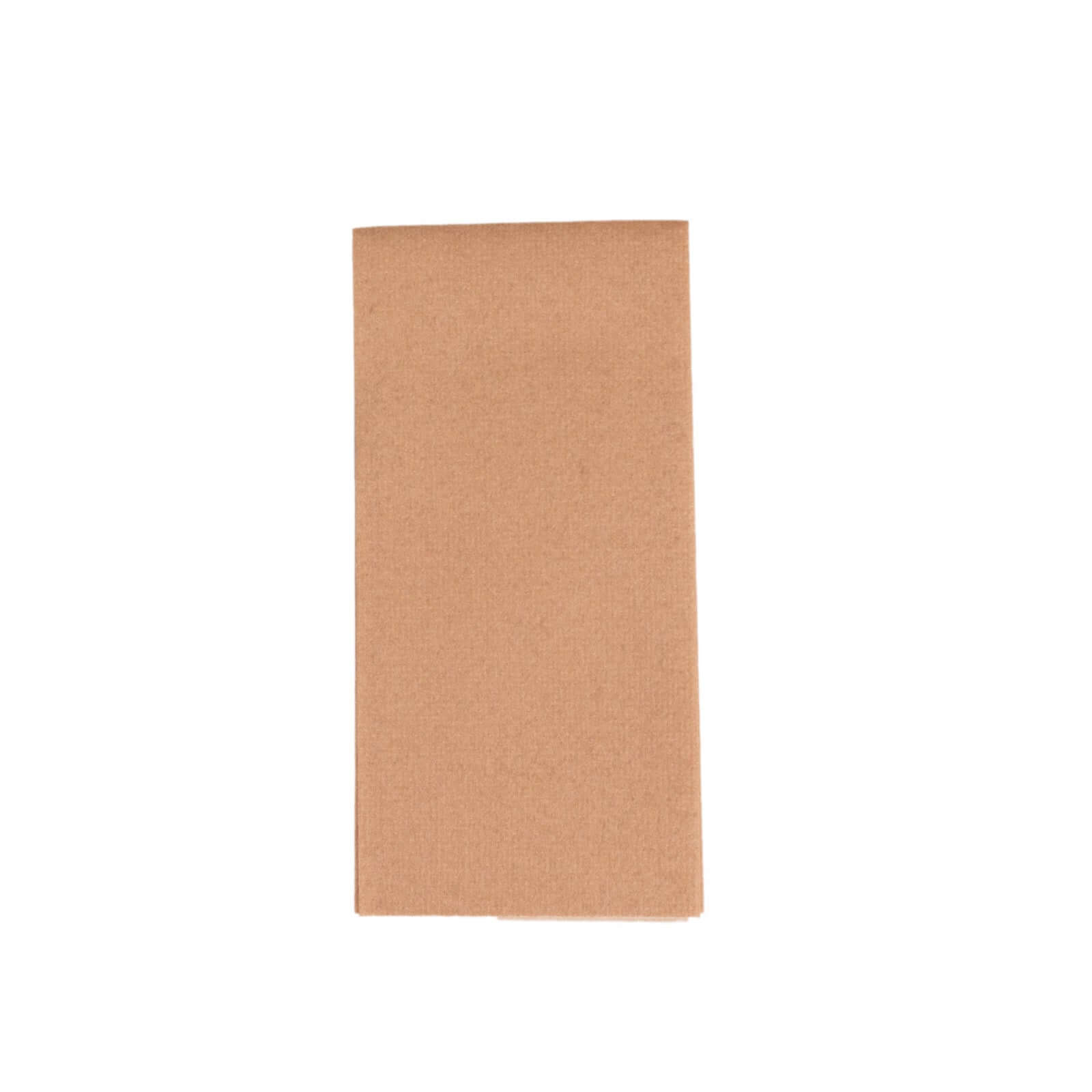 20 Pack Linen - Like Paper 8.5"x4" Napkins Terracotta (Rust) - Highly Absorbent & Disposable Airlaid Guest Towels - Bell Racket Store