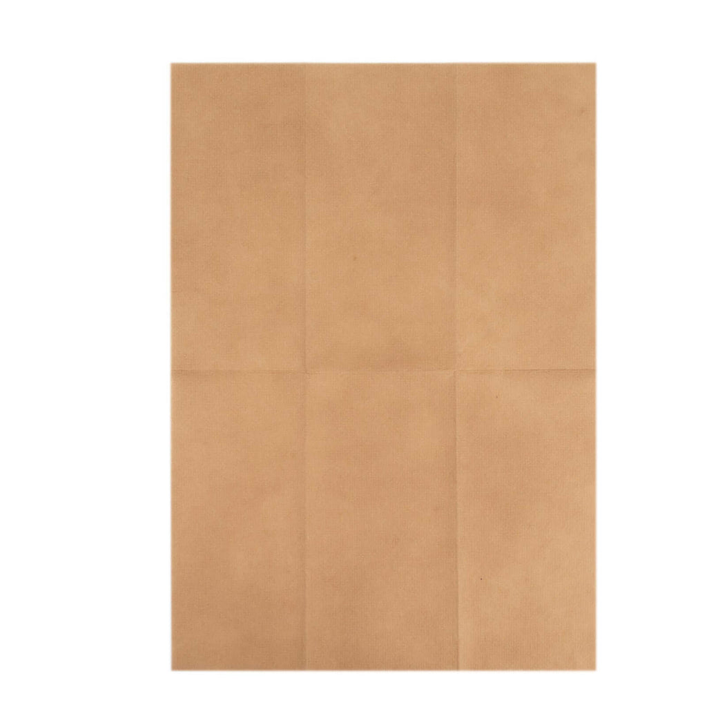 20 Pack Linen - Like Paper 8.5"x4" Napkins Terracotta (Rust) - Highly Absorbent & Disposable Airlaid Guest Towels - Bell Racket Store
