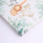 20 - Pack Paper Beverage Napkins with Safari Animal Print - Jungle Theme 2 Ply Disposable Party Napkins 6.5"x6.5" 18GSM - Bell Racket Store