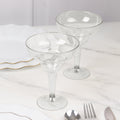20 - Pack Plastic Margarita Glasses Clear - Sturdy Disposable Glasses for Pina Coladas 10oz - Bell Racket Store