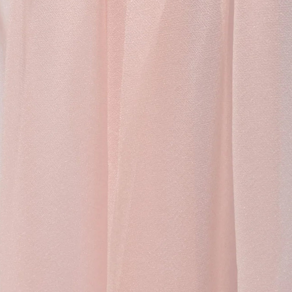 20 - Pack Sheer Chair Drape Decor in Blush â€“ 9ft Shimmer Sash, Wrinkle - Free - Bell Racket Store
