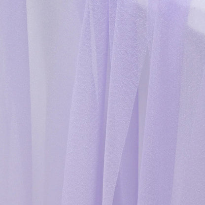 20 - Pack Sheer Chair Drape Decor in Lavender Lilac â€“ 9ft Shimmer Sash, Wrinkle - Free - Bell Racket Store