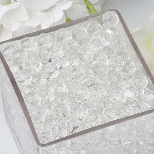 200 - 250 Pcs Water Gel Beads Vase Filler Clear - Small Nontoxic Jelly Balls for Floating Candles & Floral Displays - NestOCart