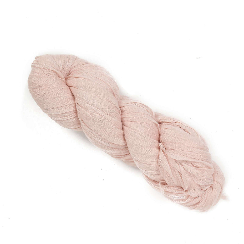 20ft Blush Gauze Cheesecloth Fabric Wedding Arch Drapery, Window Scarf Valance, Boho Decor Arbor Curtain Panel - Bell Racket Store