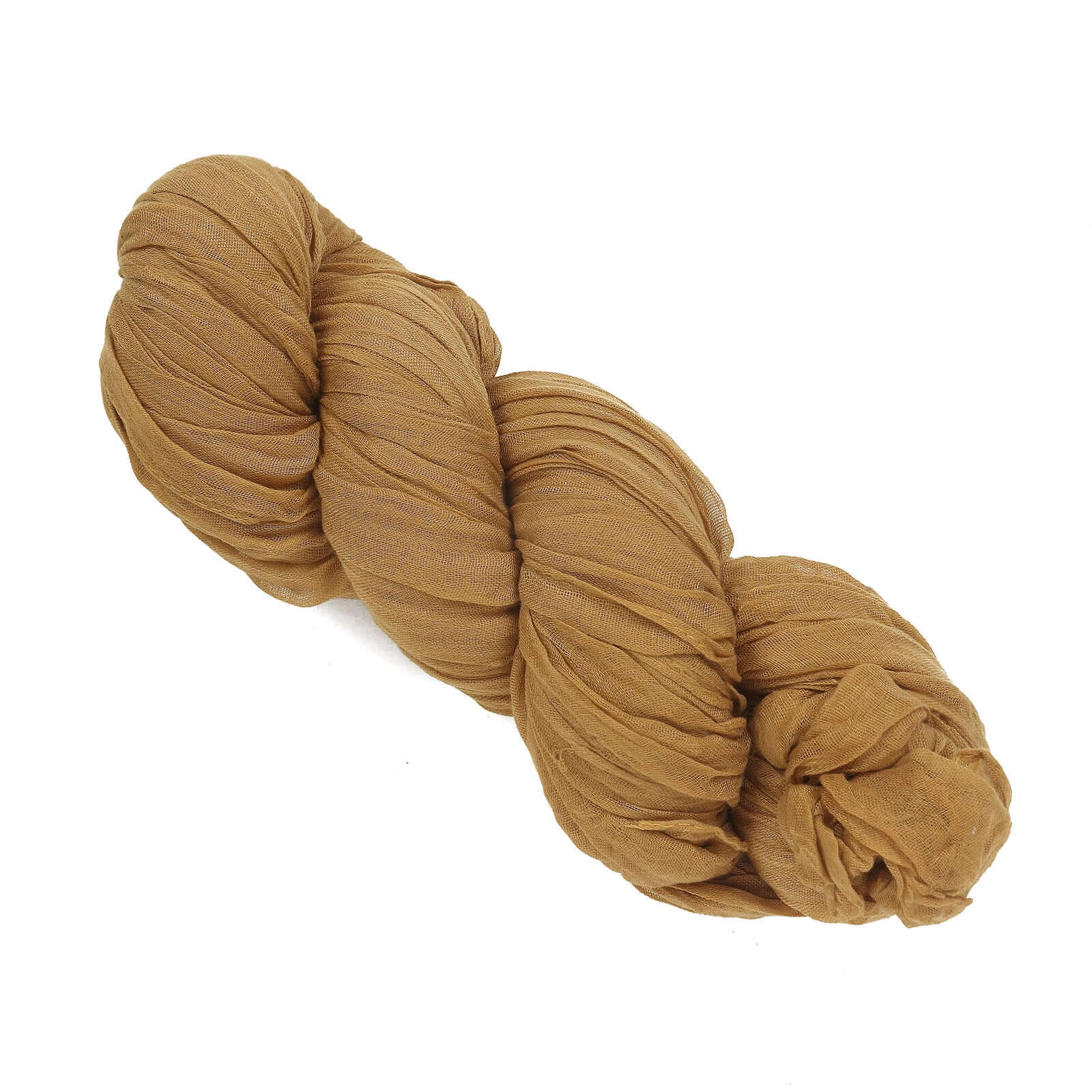 20ft Gold Gauze Cheesecloth Fabric Wedding Arch Drapery, Window Scarf Valance, Boho Decor Arbor Curtain Panel - Bell Racket Store