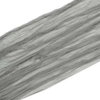 20ft Gray Gauze Cheesecloth Fabric Wedding Arch Drapery, Window Scarf Valance, Boho Decor Arbor Curtain Panel - Bell Racket Store